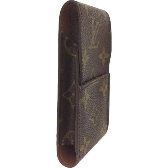 543151AS (X1) Louis Vuitton Wallet Cigarette Case Brown Monogram - Picture 4 of 9